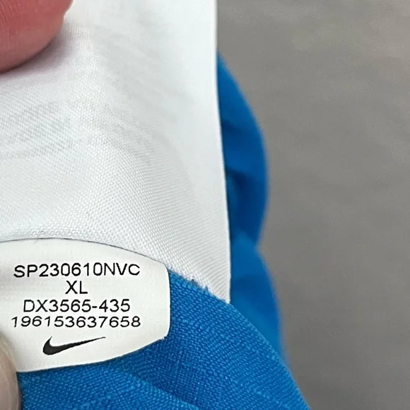 Nike DNA Men's Woven Basketball Pants (Standard, X-Large, Light Photo Blue/ - Picture 7 of 7